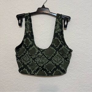 Balance (Vitality) Kindom collection snake print sports bra size S